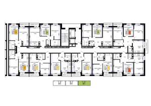1-к квартира, вторичка, 38м2, 7/16 этаж
