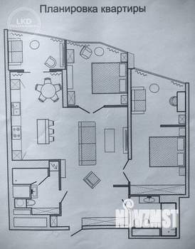 3-к квартира, вторичка, 92м2, 12/16 этаж
