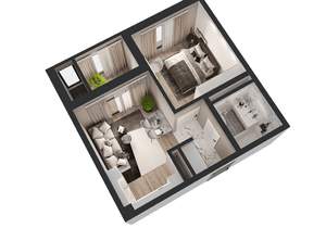 1-к квартира, вторичка, 35м2, 18/18 этаж