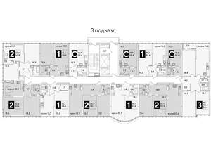 1-к квартира, вторичка, 40м2, 16/16 этаж