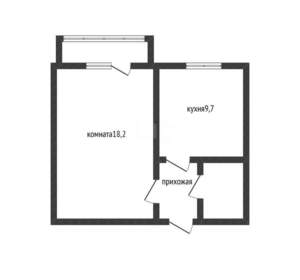 1-к квартира, вторичка, 35м2, 1/16 этаж