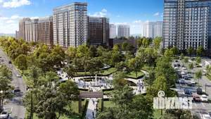 1-к квартира, строящийся дом, 34м2, 11/16 этаж