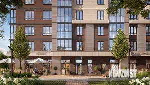 1-к квартира, строящийся дом, 41м2, 5/9 этаж
