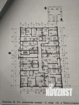 3-к квартира, вторичка, 91м2, 16/17 этаж