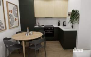 3-к квартира, строящийся дом, 70м2, 7/16 этаж