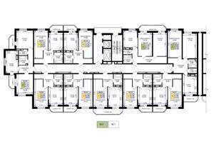 2-к квартира, вторичка, 68м2, 14/19 этаж