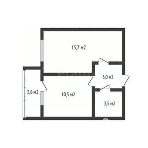 1-к квартира, вторичка, 36м2, 19/24 этаж