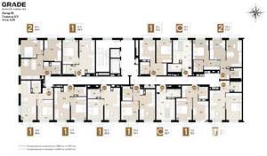 1-к квартира, вторичка, 34м2, 9/18 этаж