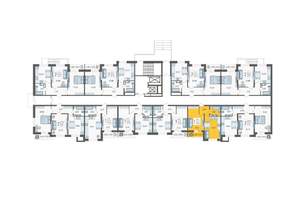 1-к квартира, вторичка, 33м2, 1/16 этаж