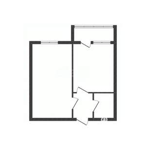 1-к квартира, вторичка, 36м2, 2/12 этаж