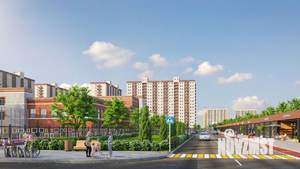 2-к квартира, строящийся дом, 57м2, 2/16 этаж