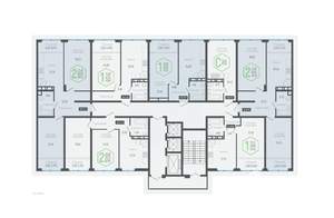 2-к квартира, вторичка, 56м2, 20/24 этаж