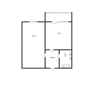 1-к квартира, вторичка, 36м2, 10/16 этаж