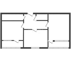 2-к квартира, вторичка, 56м2, 10/12 этаж