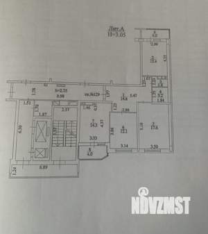 3-к квартира, сданный дом, 76м2, 12/18 этаж