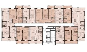 1-к квартира, вторичка, 43м2, 11/18 этаж