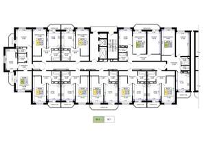 1-к квартира, вторичка, 45м2, 11/19 этаж
