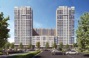 1-к квартира, сданный дом, 37м2, 18/23 этаж