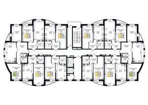 1-к квартира, вторичка, 41м2, 2/19 этаж