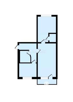 2-к квартира, вторичка, 44м2, 3/5 этаж