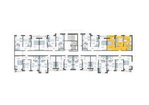 2-к квартира, вторичка, 50м2, 10/16 этаж
