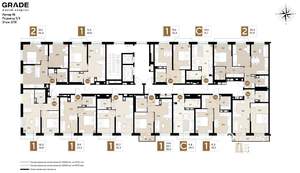 Студия квартира, строящийся дом, 21м2, 3/18 этаж