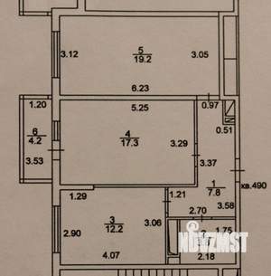 2-к квартира, вторичка, 60м2, 16/22 этаж