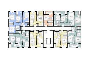 2-к квартира, вторичка, 57м2, 5/18 этаж