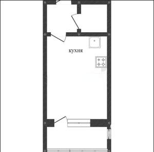 Студия квартира, вторичка, 29м2, 20/24 этаж