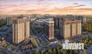 2-к квартира, строящийся дом, 67м2, 6/16 этаж