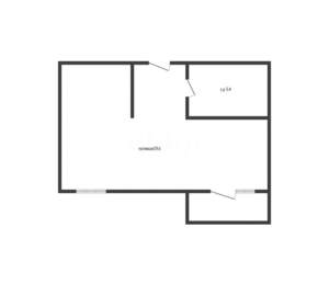 Студия квартира, вторичка, 24м2, 7/9 этаж