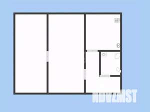 2-к квартира, вторичка, 41м2, 1/3 этаж