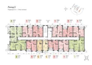 1-к квартира, вторичка, 35м2, 2/9 этаж