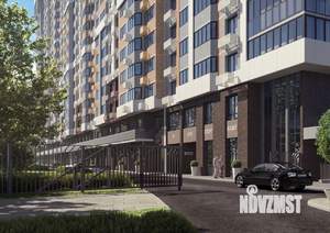 1-к квартира, строящийся дом, 49м2, 22/23 этаж