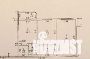 2-к квартира, вторичка, 68м2, 15/17 этаж