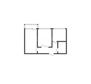 2-к квартира, вторичка, 53м2, 9/9 этаж