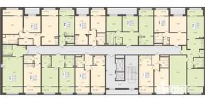 1-к квартира, вторичка, 50м2, 6/9 этаж