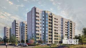 1-к квартира, строящийся дом, 36м2, 3/9 этаж