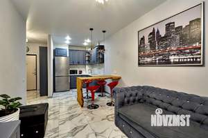 1-к квартира, вторичка, 43м2, 12/25 этаж