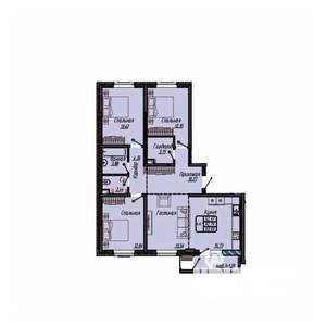 3-к квартира, вторичка, 94м2, 9/18 этаж
