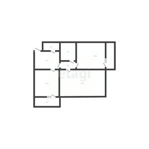 2-к квартира, вторичка, 59м2, 11/16 этаж