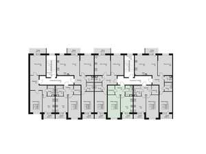1-к квартира, строящийся дом, 41м2, 3/3 этаж