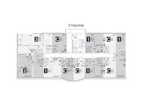 2-к квартира, вторичка, 63м2, 16/16 этаж