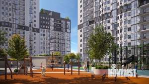 2-к квартира, строящийся дом, 83м2, 17/21 этаж