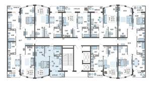 1-к квартира, вторичка, 40м2, 21/20 этаж