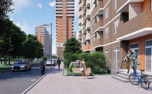 1-к квартира, вторичка, 38м2, 6/19 этаж