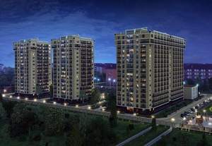 2-к квартира, вторичка, 63м2, 1/16 этаж