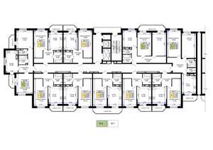 2-к квартира, вторичка, 67м2, 13/19 этаж