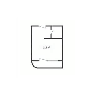 Студия квартира, вторичка, 23м2, 10/17 этаж