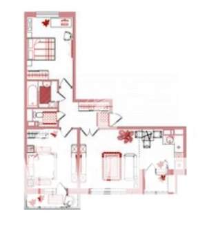 3-к квартира, вторичка, 67м2, 7/16 этаж